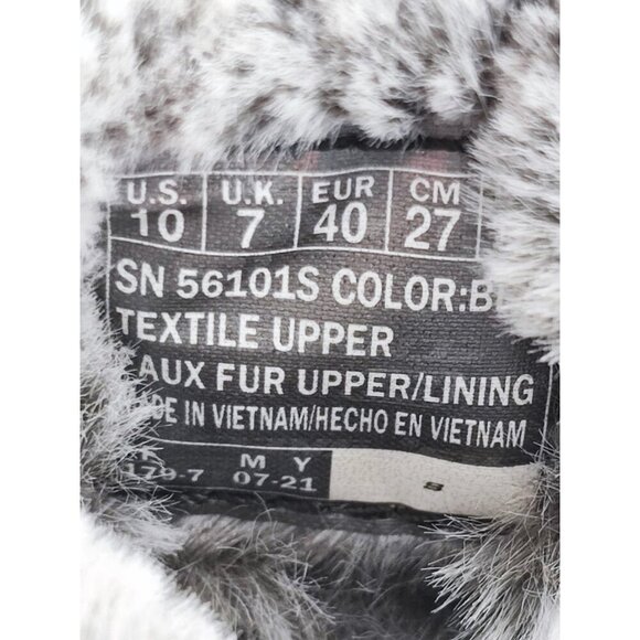 Skechers Women's On The Go Joy Black Faux Fur Cushioning Boots Size 10 US - Picture 8 of 8